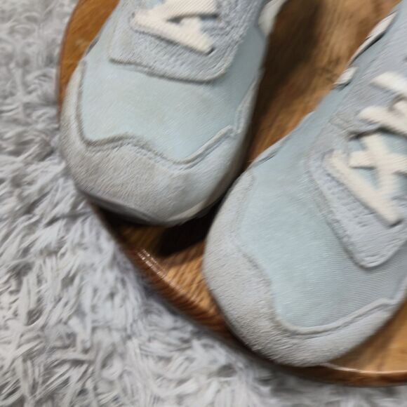 New Balance 515 Classic Sneaker Womens Size 9 Grey/Teal Low Lace Up Casual Shoes - Picture 5 of 11